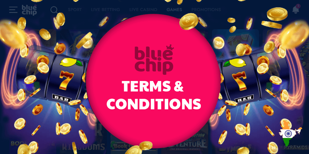 Bluechip कंपनी लाइसेंस प्राप्त है और जुआ कानून के सभी नियमों के अनुसार काम करती है